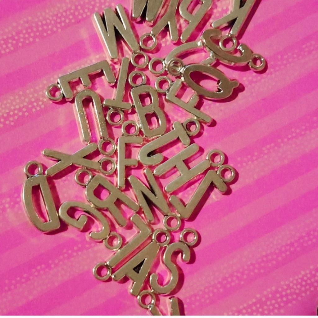 Alphabet Charms For Jewelry